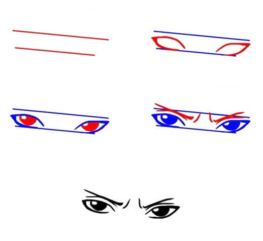 Dibujos de Ojos de Naruto - Idea 49