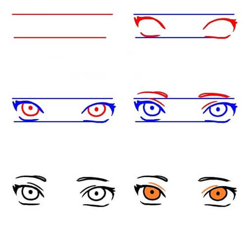 Dibujos de Ojos de Naruto - Idea 51