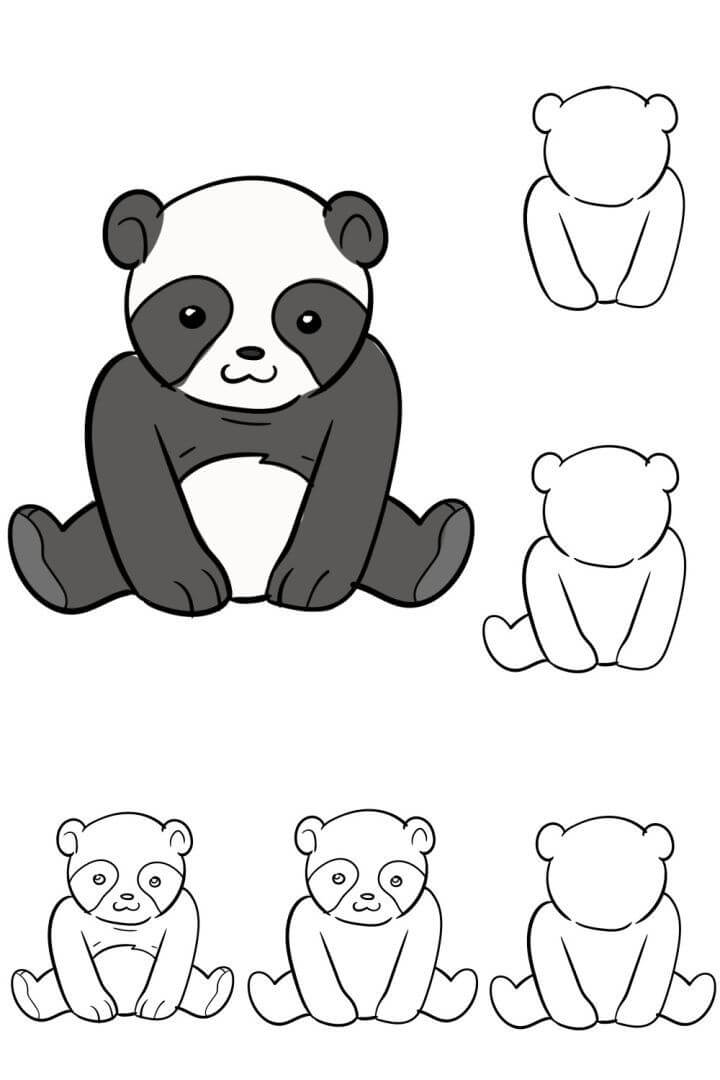 Dibujos de Panda - Idea 46