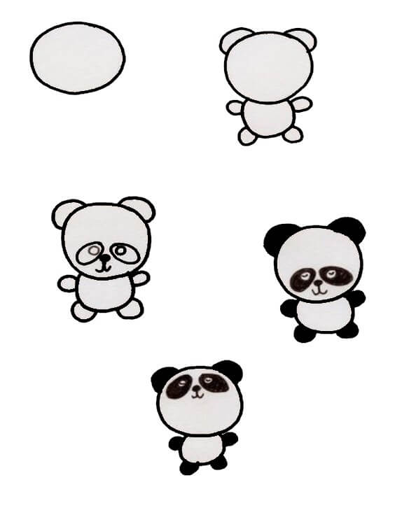 Dibujos de Panda - Idea 51