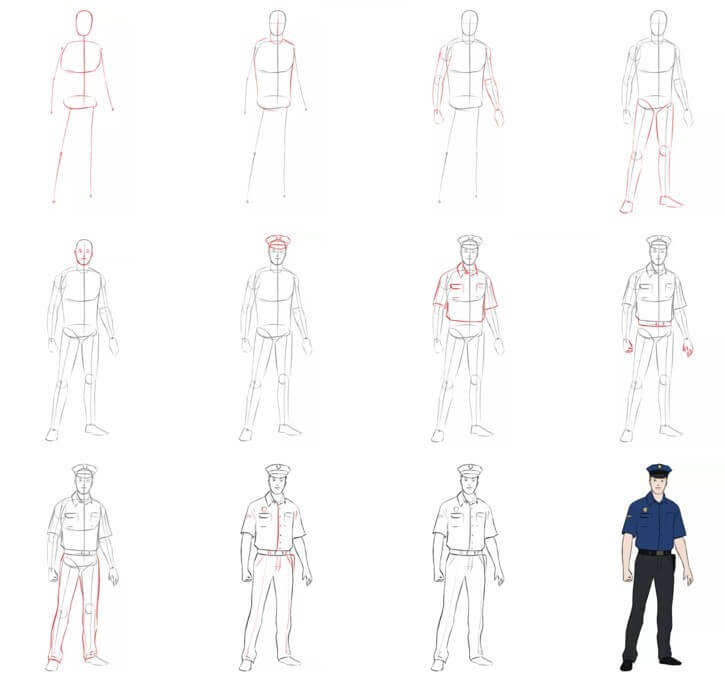 Dibujos de Police idea (10)