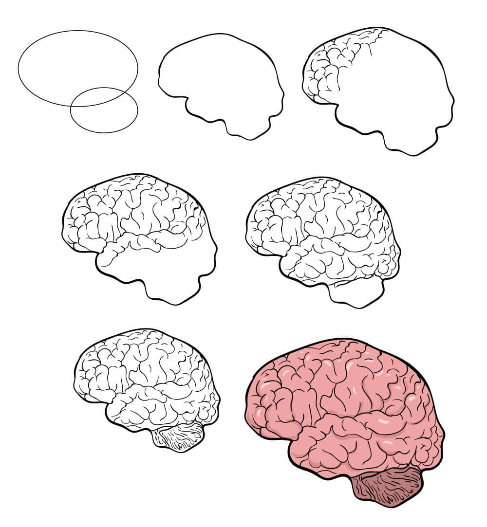 Dibujos de Cerebro - Idea 15