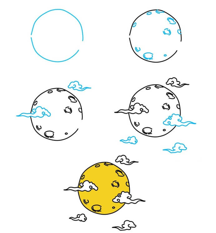 Dibujos de Luna