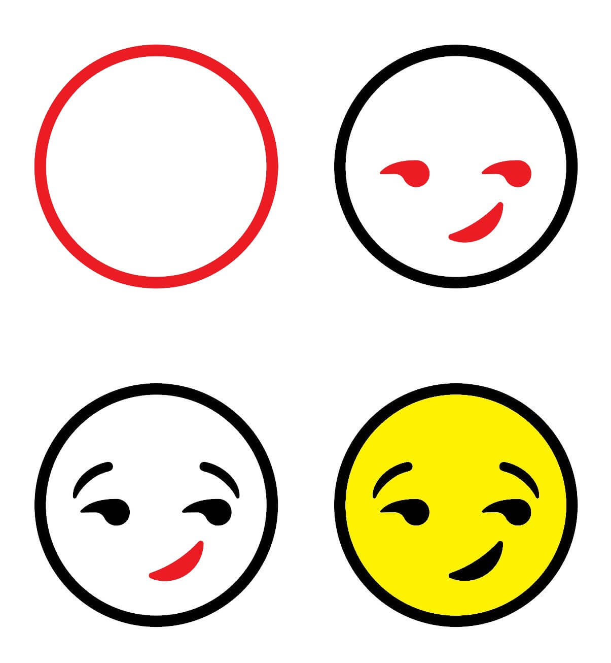 Dibujos de Emoji sonriente