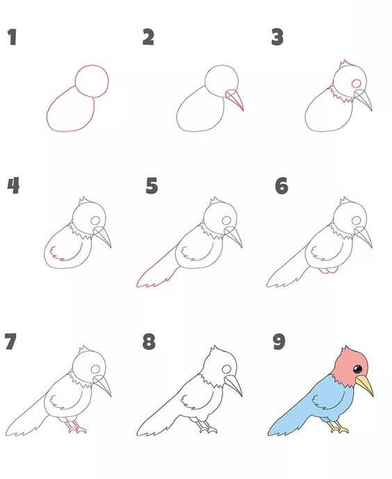 Dibujos de Woodpecker idea (1)